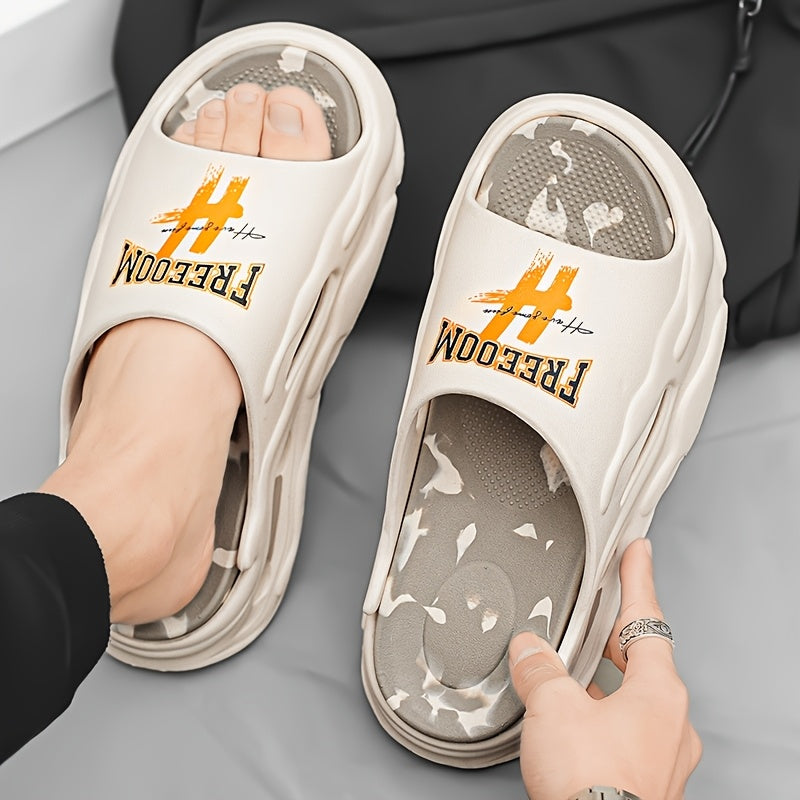 2024 Trendy Women's Summer Slides - Thick Sole, Non-Slip & Durable EVA Sandals for Outdoor & Beach Wear