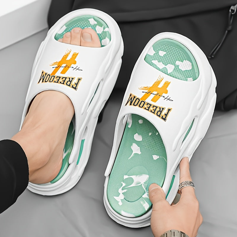 2024 Trendy Women's Summer Slides - Thick Sole, Non-Slip & Durable EVA Sandals for Outdoor & Beach Wear