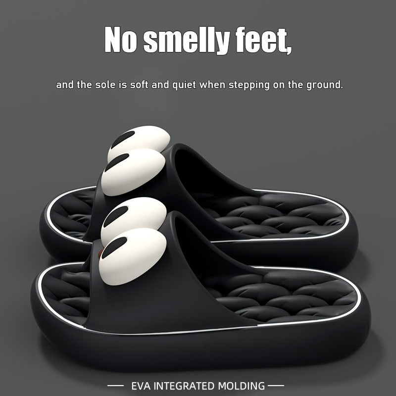 Women'S Soft & Comfortable EVA Flip-Flops with Playful Face Design - Ideal for Home, Beach, and Outdoor Use, All-Season Casual Footwear, Beach Footwear | Playful Design | EVA Flip Flops