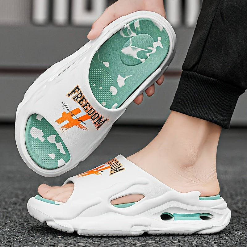 2024 Trendy Women's Summer Slides - Thick Sole, Non-Slip & Durable EVA Sandals for Outdoor & Beach Wear
