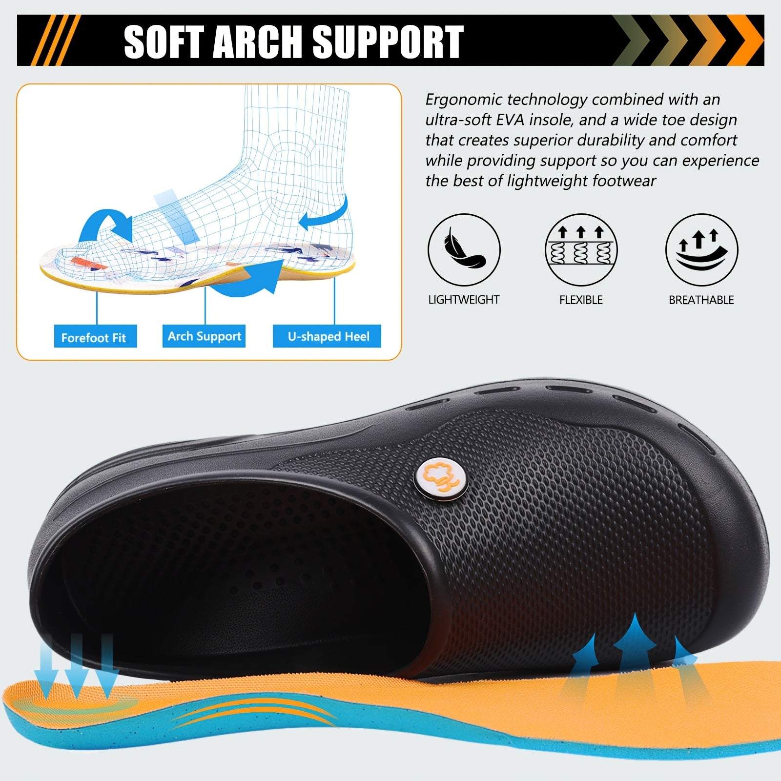 Unisex Summer EVA Sandals - Non-Slip Lightweight Quick-Dry High Quality Flip-Flops with Textured Grip Sole for Beach, Pool, Gym, Travel & Indoor/Outdoor Use - Machine Washable Minimalist Design, Pool Shoes, Casual Footwear, Durable Footwear, Versatile