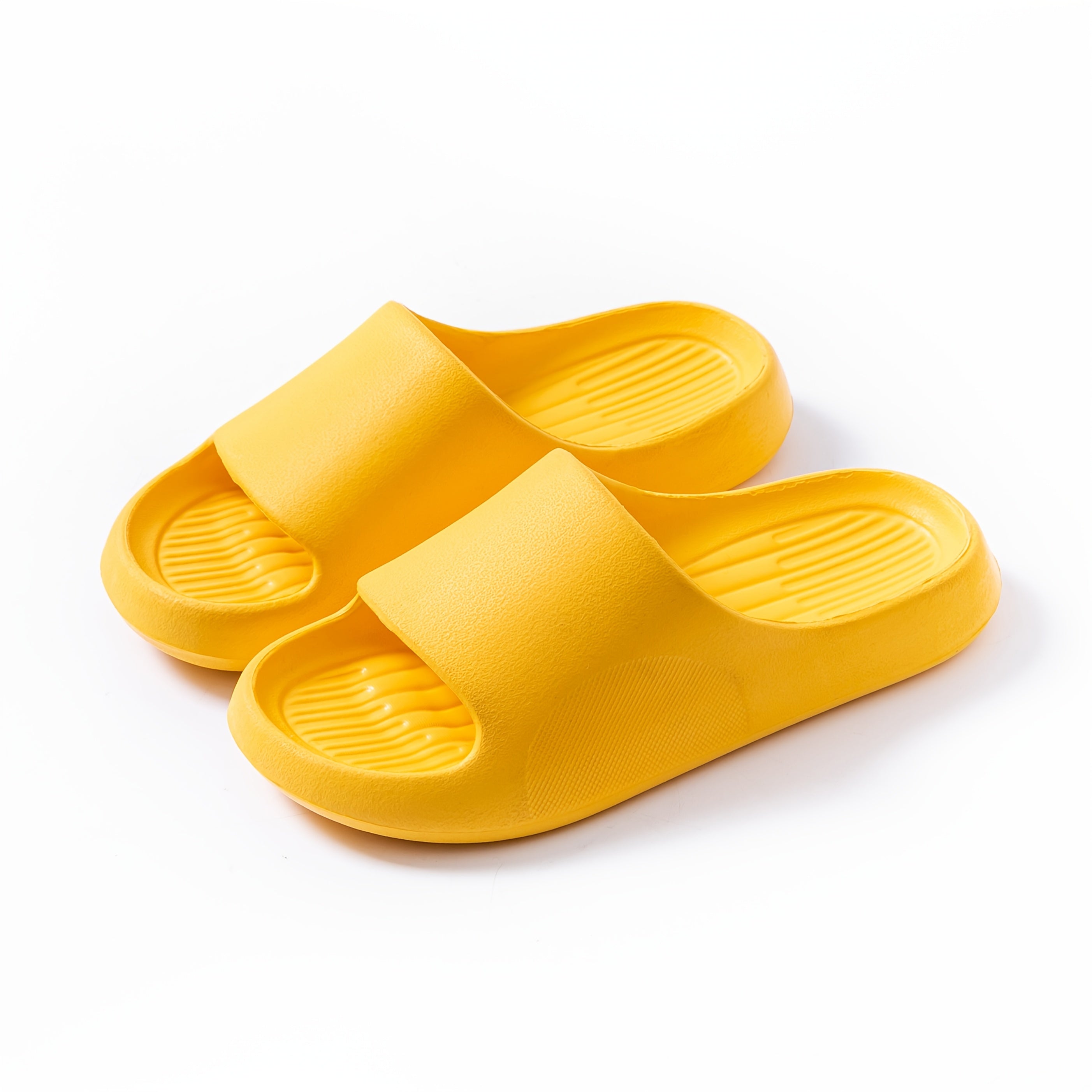 Summer EVA Flip-Flops - Soft, Comfortable, Slip-On Sandals with Non-Slip Soles for Bathroom, Floor, and Outdoor Use, Black and Orange, Summer Footwear | EVA Sandals | Comfortable Footwear