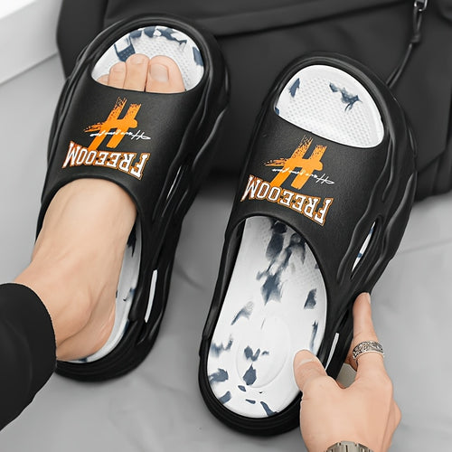 2024 Trendy Women's Summer Slides - Thick Sole, Non-Slip & Durable EVA Sandals for Outdoor & Beach Wear