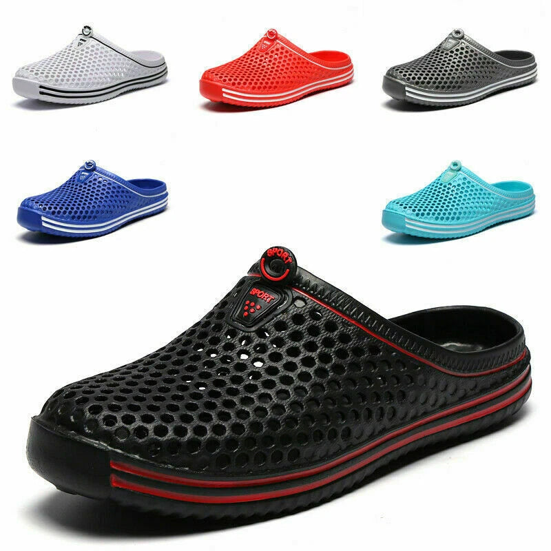 Classic Clog Unisex Shoes Sandals -Beach Slide, Slip On Shoes Men's Casual Shoes