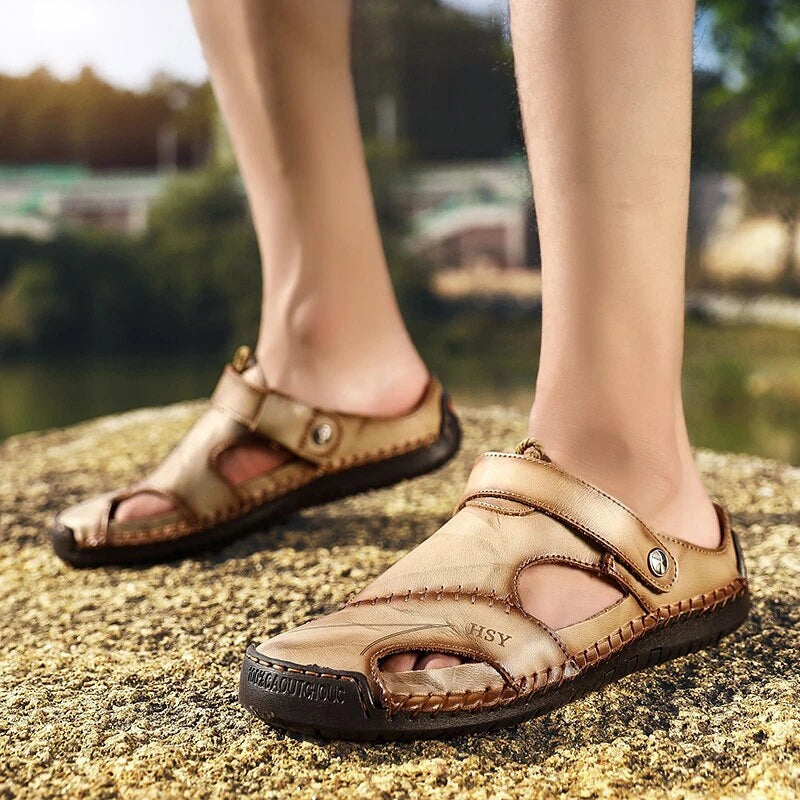 Summer Men's Non-slip Sandals Outdoor Sports Breathable Casual Beach Slippers