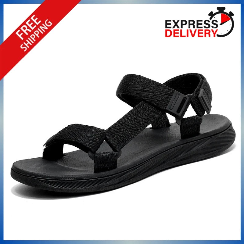 New Mens Summer Outdoor Sandals Open Toe Arch Support Non-slip Beach Sandals