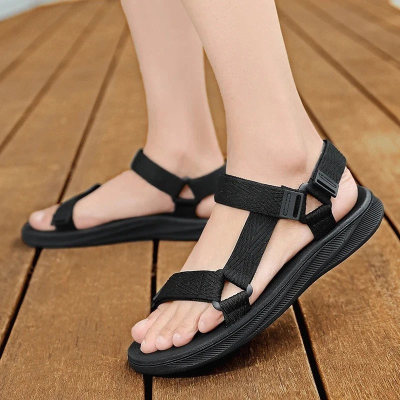 New Mens Summer Outdoor Sandals Open Toe Arch Support Non-slip Beach Sandals
