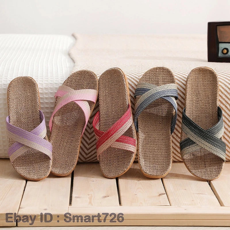 Fashion Men Slip on Slides Indoor Home Slippers Summer Sandal Casual Beach Shoes