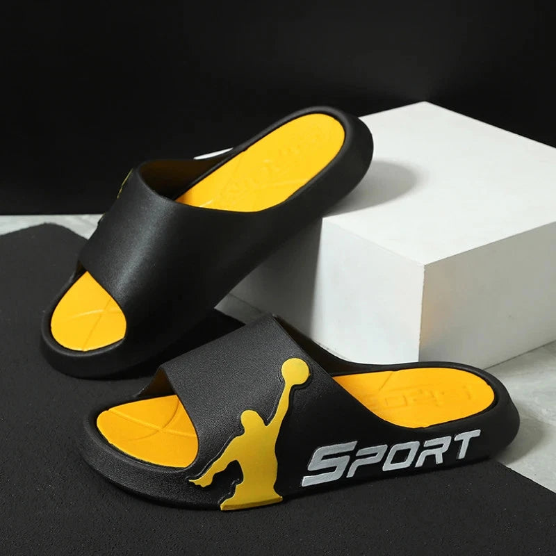 Trend Men slippers Soft Beach Slides Sandals Men Outdoor Sports Slippers Unisex