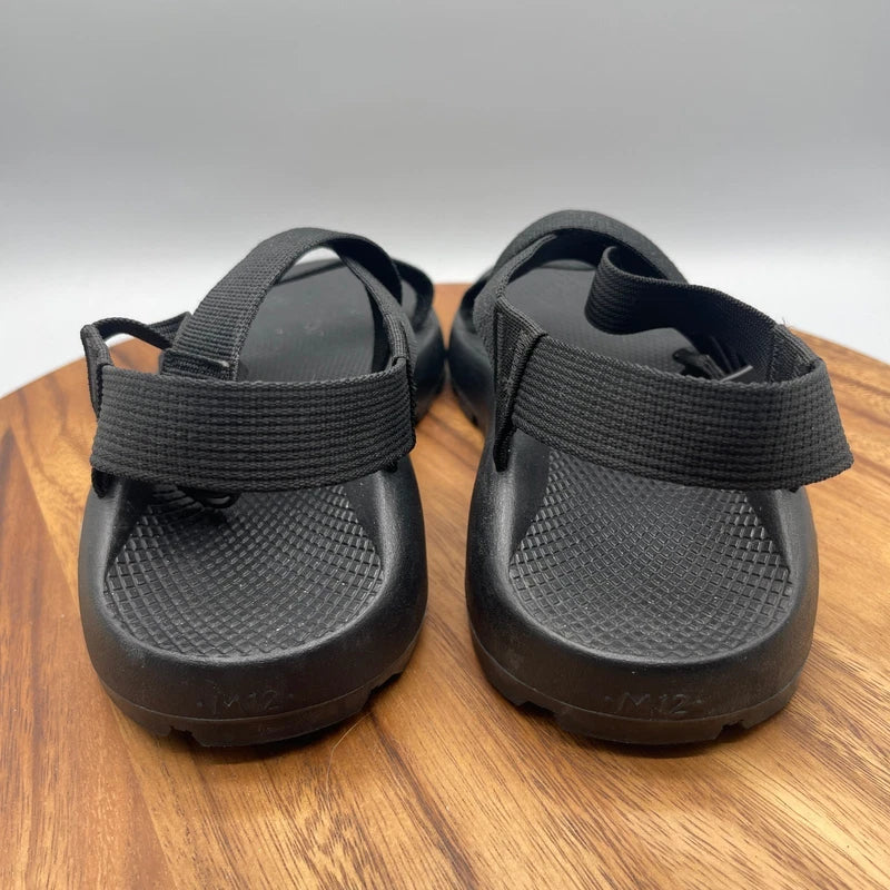 Chaco ZCloud Sandals Mens Size 12 Black Strappy Outdoor Walking Hiking Shoes