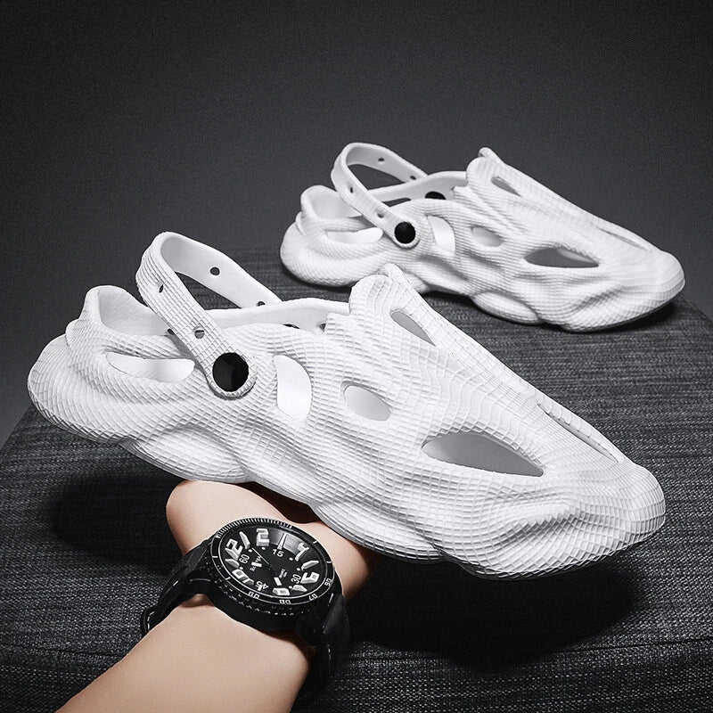 Men's Shoes Summer Beach Roman Sandals Casual Anti Slipper Runner hollow out new