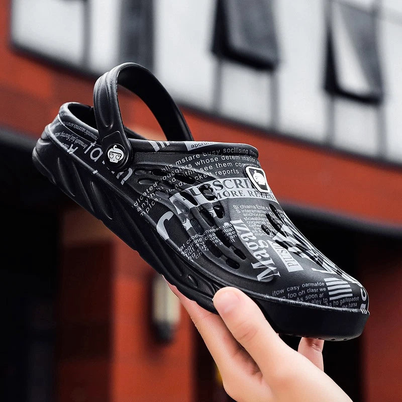 Man Garden Clogs Boat Shoes Mules Slip on Casual In/Outdoor Slippers Sandals US