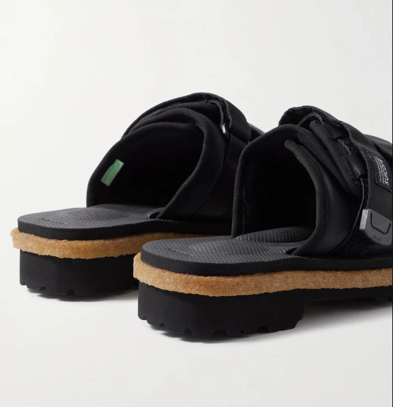 Moncler X Suicoke Moto Mountain Ripstop Vibram Sole Slides Shoes Sandals 43