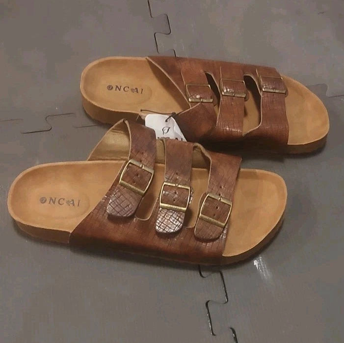 ONCAI Men's Size 9.5-10 Sandals-Beach Slippers NWOB