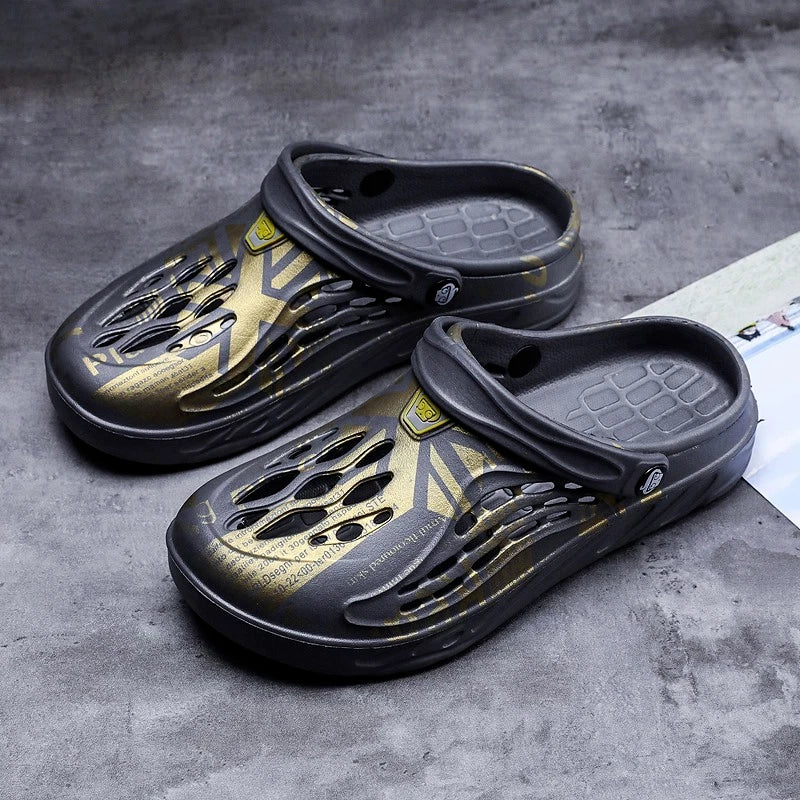 Man Garden Clogs Boat Shoes Mules Slip on Casual In/Outdoor Slippers Sandals US
