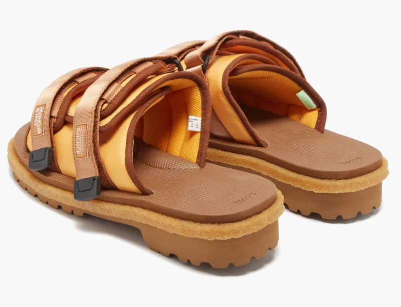 Moncler X Suicoke Moto Mountain Ripstop Vibram Sole Slides Shoes Sandals New 43