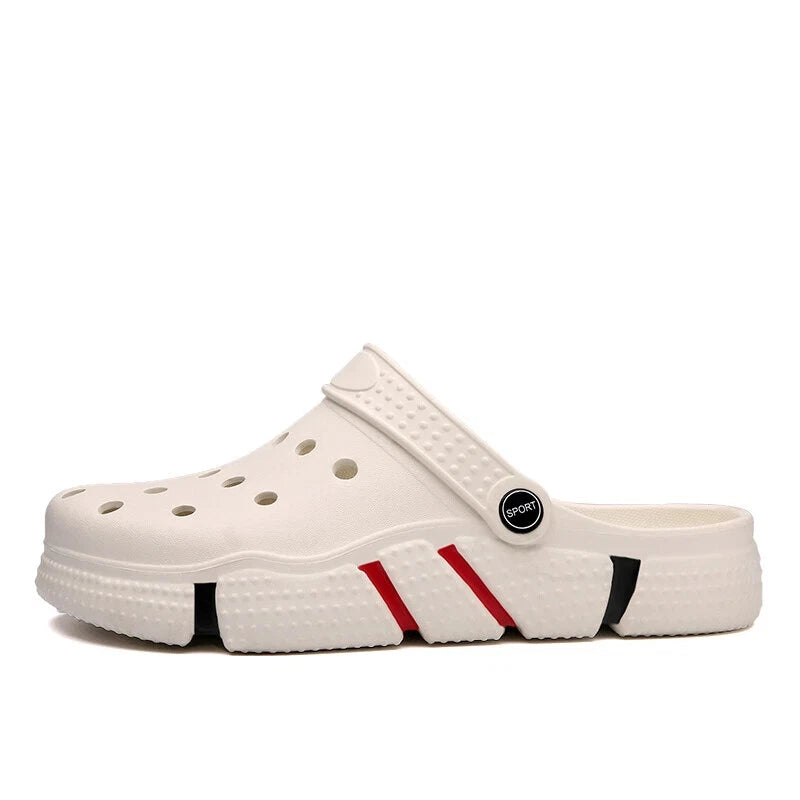 Mens Slip on Garden Mules Clogs Shoes Sports Sandals Beach Swim Slippers Shoes