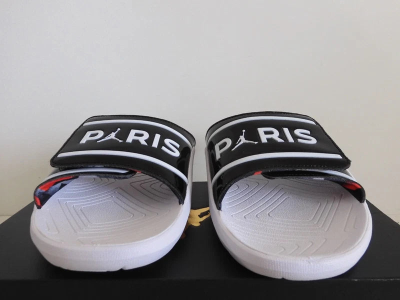 NIKE AIR JORDAN HYDRO 7 V2 PSG "PARIS SAINT GERMAIN "SANDALS" SZ 8 [CJ7244-001]