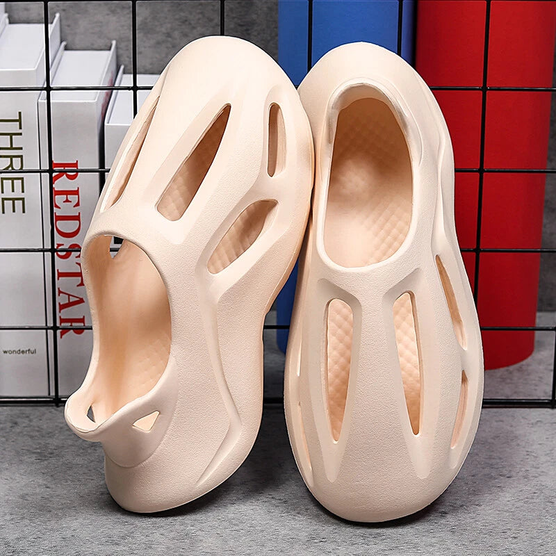 Women Men Summer Casual Shoes Outdoor Sandals Fashion Hole Shoes Beach Slipper