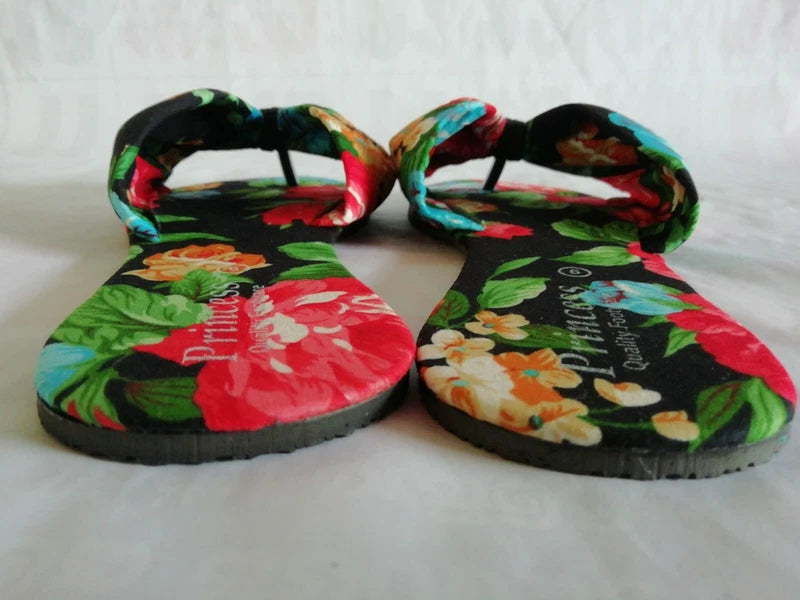 Women Slippers Footwear Sandal Open Casual Beach Summer Hand Made Sri Lankan New