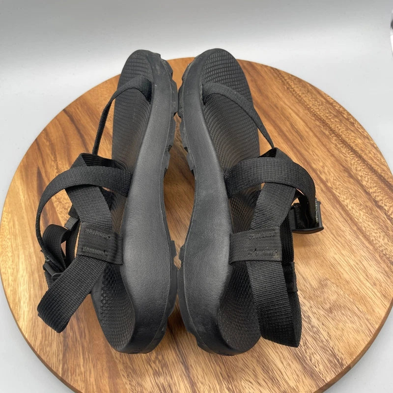 Chaco ZCloud Sandals Mens Size 12 Black Strappy Outdoor Walking Hiking Shoes