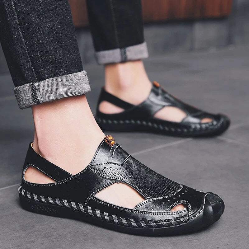 Summer Men Sandals Non-slip Beach Slipper Breathable Trekking Slip-on Sneakers