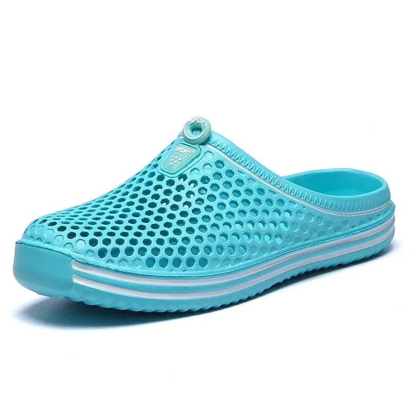 Comfortable Men Pool Sandals Summer Outdoor Beach Shoes Men Slip on Garden Clogs