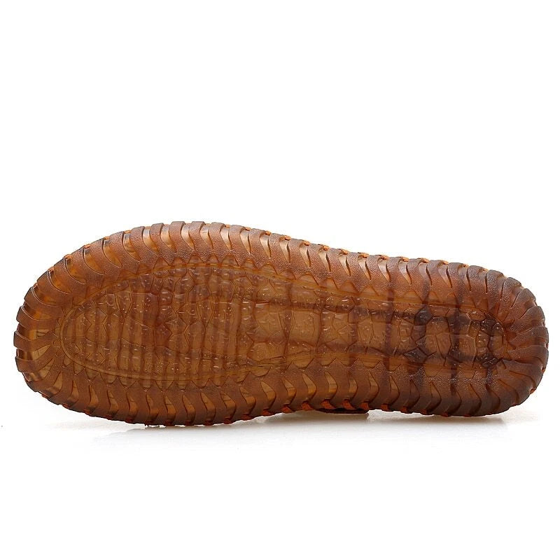 Summer Men's Sandals Roman Beach Slippers Slip on Wading Non-slip Sneakers