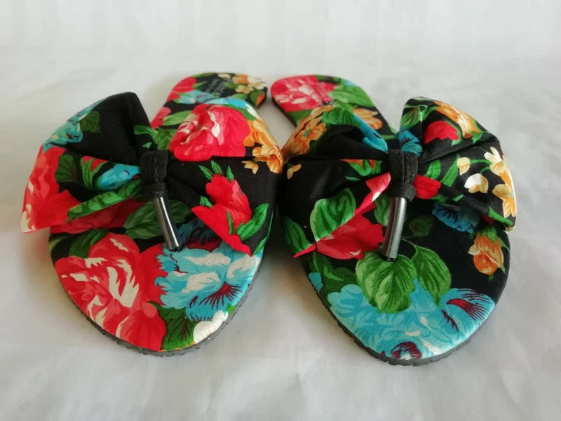 Women Slippers Footwear Sandal Open Casual Beach Summer Hand Made Sri Lankan New