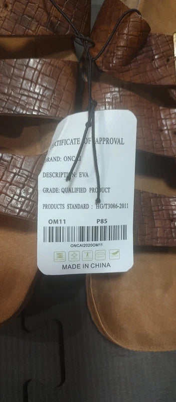 ONCAI Men's Size 9.5-10 Sandals-Beach Slippers NWOB