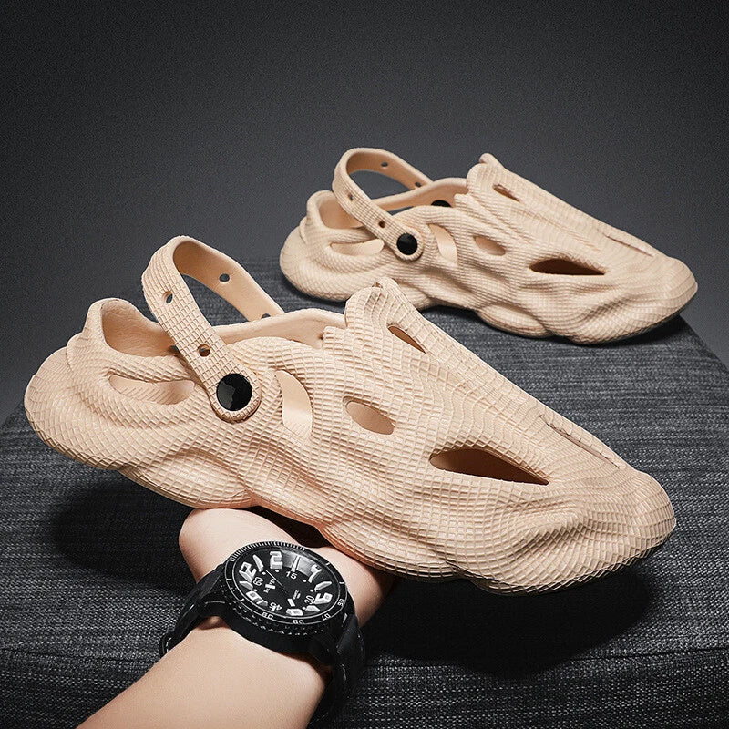 Men's Shoes Summer Beach Roman Sandals Casual Anti Slipper Runner hollow out new
