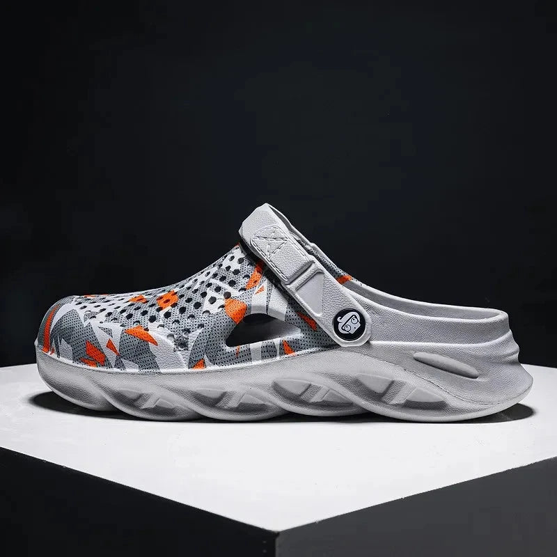 Summer Slippers Mens Clog Platform Women Beach Sandals Outdoor Casual  Comfort