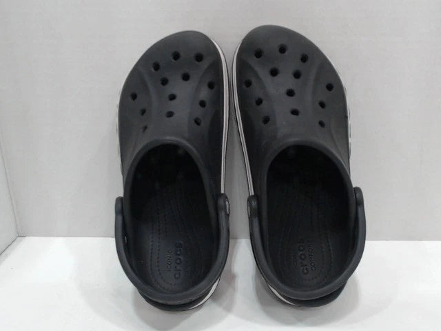 UsedGood - Crocs Unisex Bayaband, Black/White, Mens 7 / Womens 9