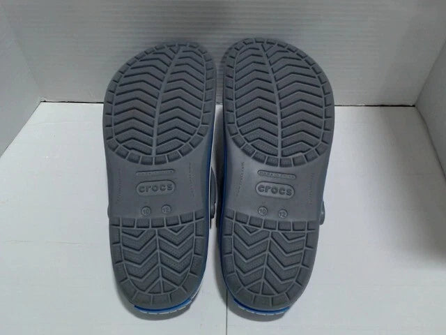 UsedLikeNew_Crocs Unisex-Adult Crocband Clog, Charcoal/Ocean, 10 Men/12