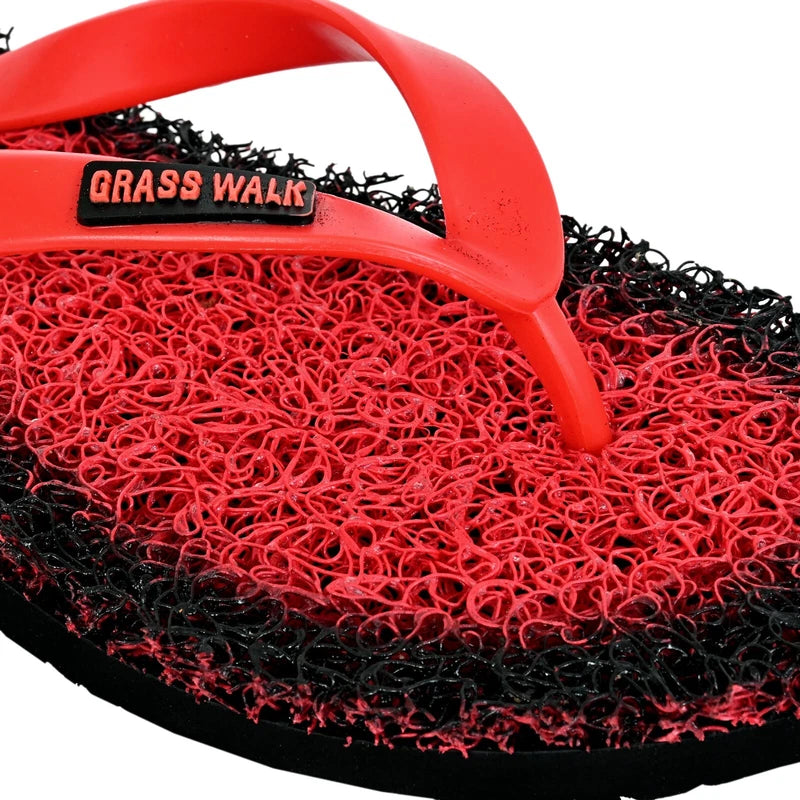 Flip Flops Women's Sandals Flat Red Slippers Beach Water Classic PVC Non-Slip