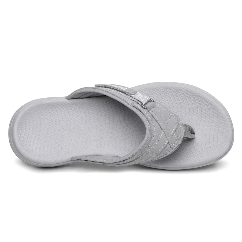 Women Arch Support Flip Flops Thong Sandals Lightweight Summer Beach Sandals