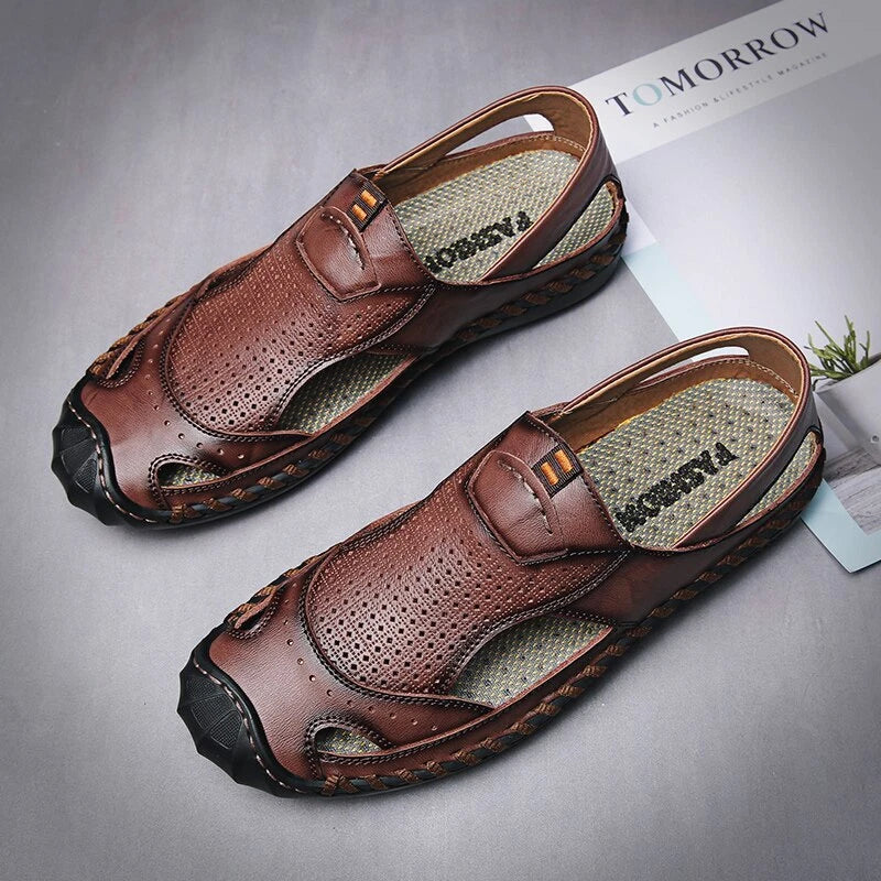 Summer Men Sandals Non-slip Beach Slipper Breathable Trekking Slip-on Sneakers