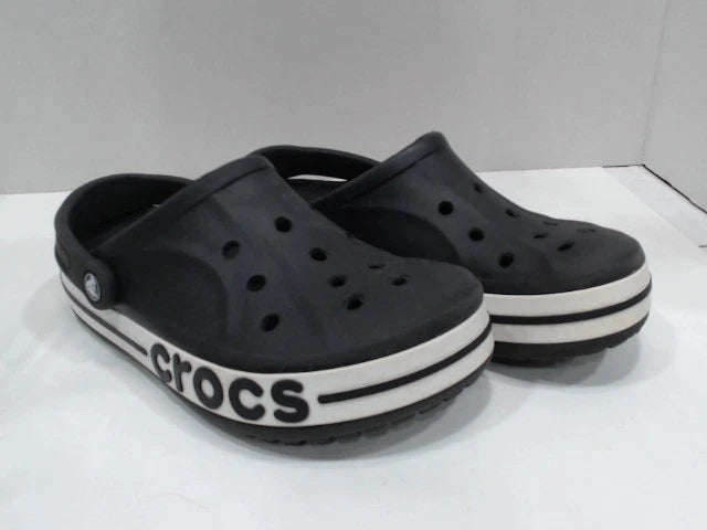 UsedGood - Crocs Unisex Bayaband, Black/White, Mens 7 / Womens 9