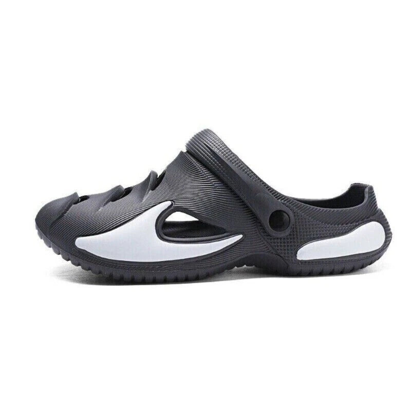 Men's Clogs Slip on Casual Shoes Waterproof Slippers Garden Beach Swim Sandals