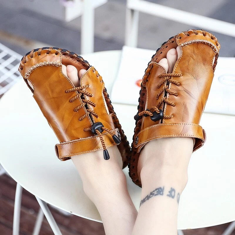 Summer Men's Sandals Breathable Walking Trekking Beach Slipper Casual Shoes