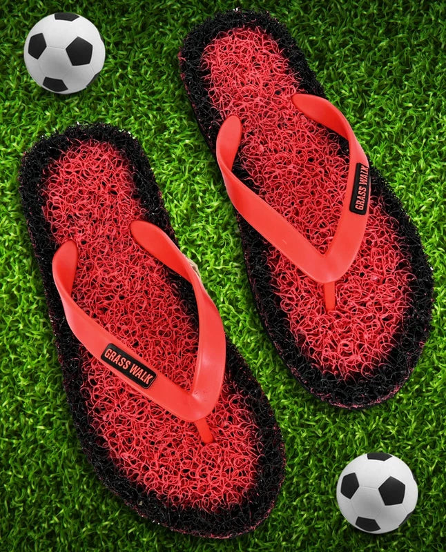 Flip Flops Women's Sandals Flat Red Slippers Beach Water Classic PVC Non-Slip