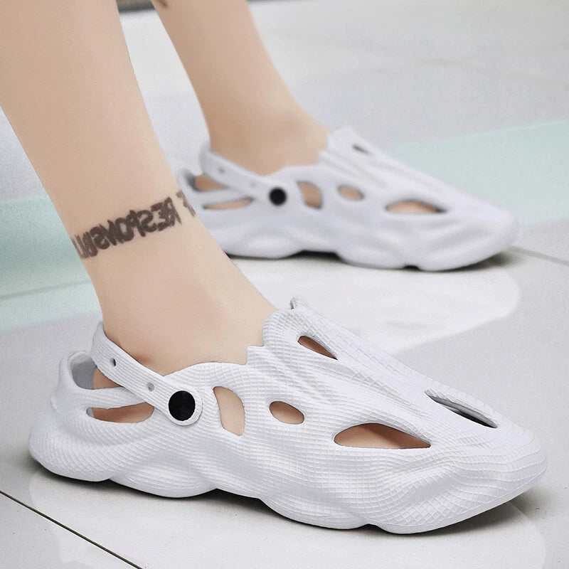 Men's Shoes Summer Beach Roman Sandals Casual Anti Slipper Runner hollow out new