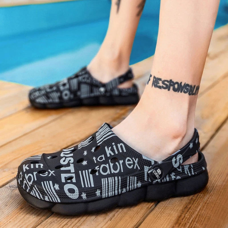 Casual Summer Sandals Swimming Slip Resistant Men And Womens Beach Slippers