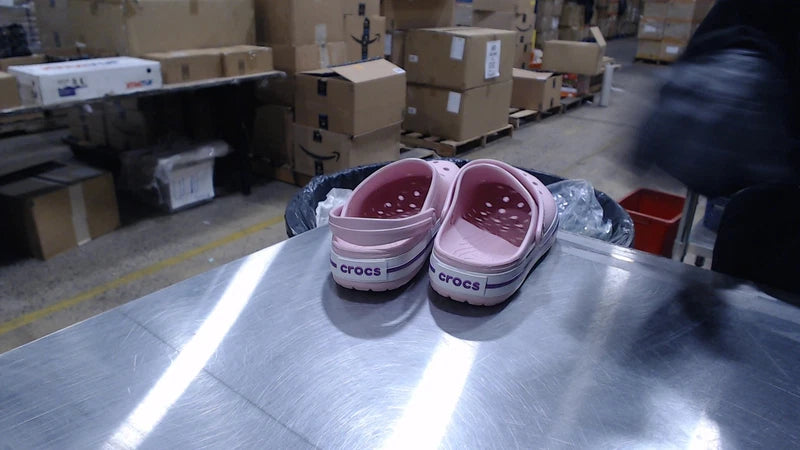 UsedGood_Crocs unisex adult Men's and Women's Crocband Clog, Pearl Pi_Pearl