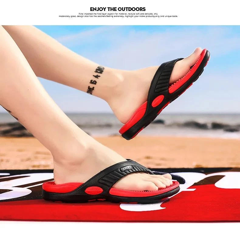 Massage Flip-flops Summer Men Slippers Beach Sandals Comfortable Men Casual Shoe