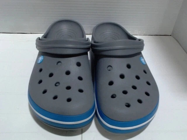 UsedLikeNew_Crocs Unisex-Adult Crocband Clog, Charcoal/Ocean, 10 Men/12