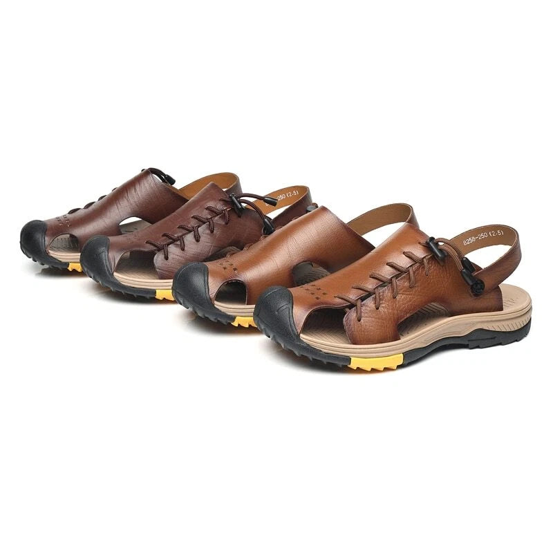 Summer Men's Sandals Non-slip Sneakers Wearproof Lightweight Beach Slipper