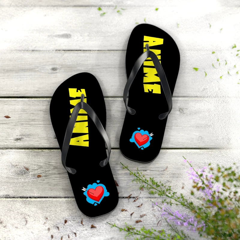 Official AnimeMerch Anime Manga Summer XL Flip Flops, Summer Shoes, Beach Shoes