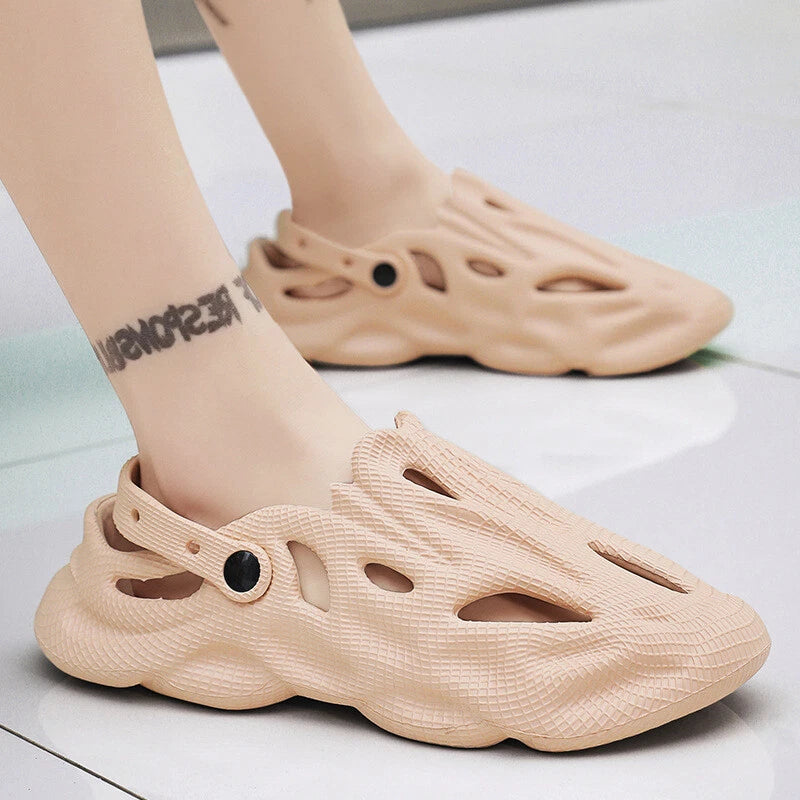 Men's Shoes Summer Beach Roman Sandals Casual Anti Slipper Runner hollow out new