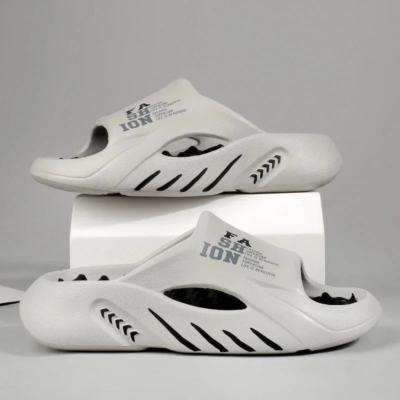 New Summer Men Massage Slippers Slides Outdoor Beach Casual Sandals Shoes Gift